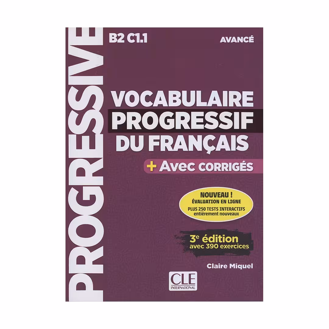 خرید کتاب Vocabulaire Progressif Du Francais B2C1.1-Avance