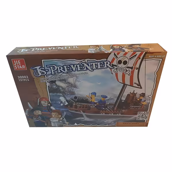 ساختنی ژی استار مدل کشتی دزدان دریایی ایتم 30003