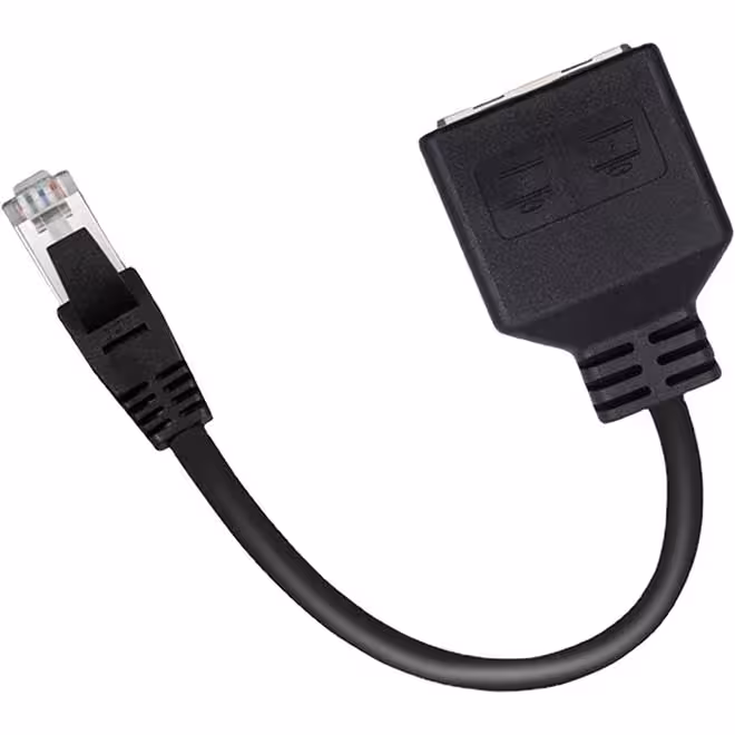 رابط اسپلیتر اترنت لن 1 به 2 RJ45 6/5/5E