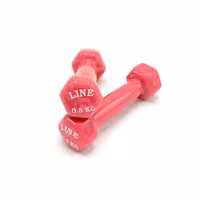 دمبل تفلون 0/5 کیلویی