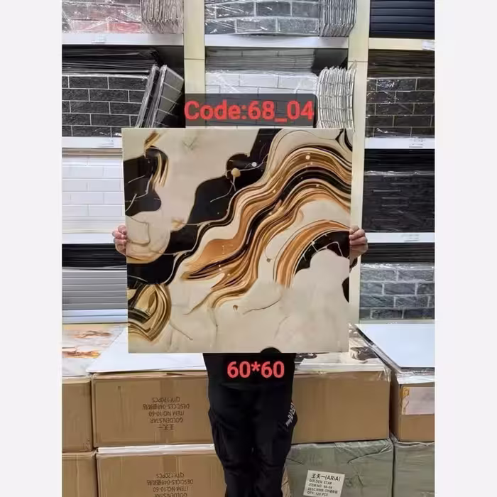 فوم ماربل کد 04-68 پشت چسبدار(سطح صاف) 60در60 cm ضخامت 2میل. (ارسال پس کرایه)