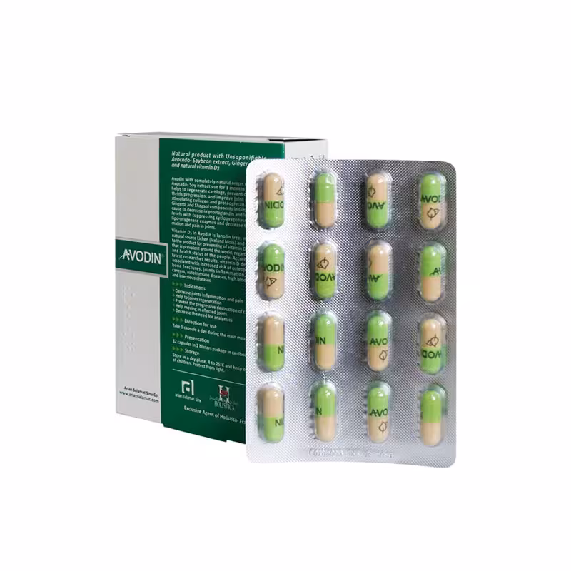 کپسول آوودین هولیستیکا 32 عددی | Holistica Avodin 32 Capsules