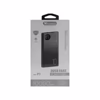 پاوربانک kuclassicمدلp3ظرفیت 10000mAh
