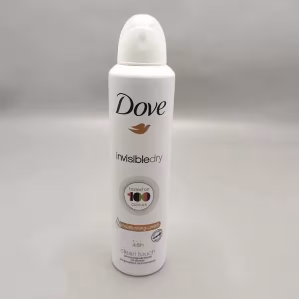 اسپری ضد تعریق زنانه داو مدل اینویزبل کر کلین تاچ سفید