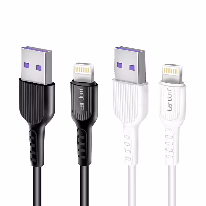 کابل USB به لایتنینگ ارلدام مدل Lightning Power Bank EC-085i طول 0.25 متر