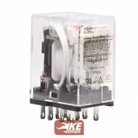 رله 24VAC چهار کنتاکت 7 آمپر هونگفا HF18FF/A024-4Z1TD
