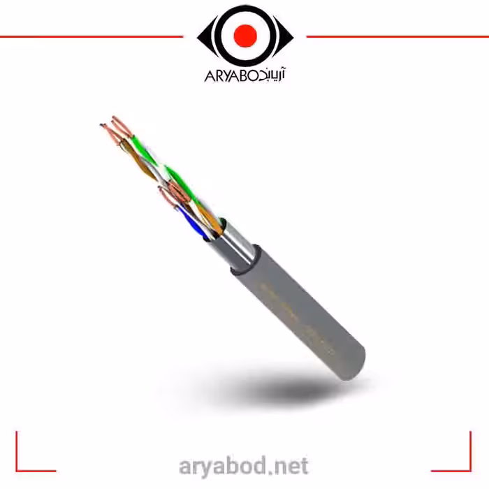 کابل شبکه مسی مدل Cat 5 E F/UTP
