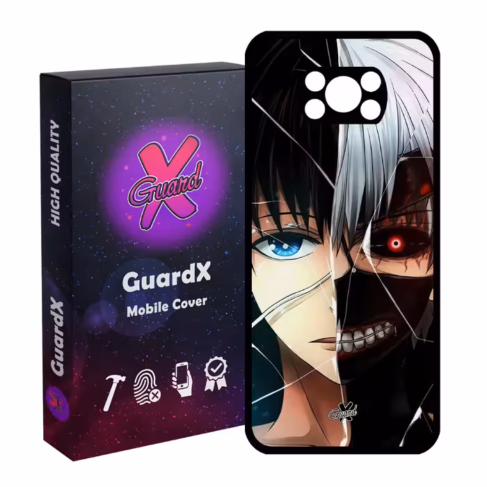 کاور گارد ایکس طرح توکیو غول انیمه مدل Glass10559 مناسب برای گوشی موبایل شیائومی Poco X3 NFC/Poco X3/Poco X3 Pro