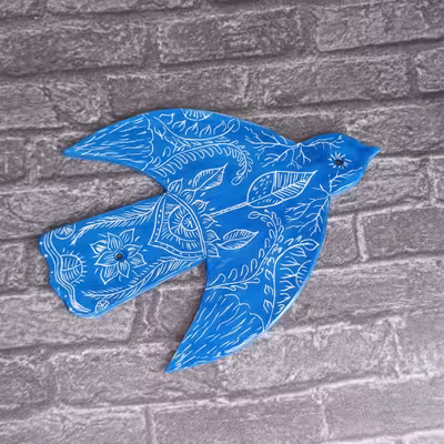 دیوارکوب سرامیکی مدل پرنده