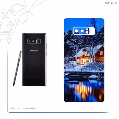 برچسب پوششی ماهوت مدل Winter Season مناسب برای گوشی موبایل سامسونگ Galaxy Note 8