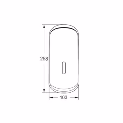 پمپ مایع دستشویی ایمن آب مدل پریما