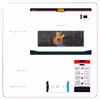 برچسب پوششی ماهوت مدل Guitar-Instrument مناسب برای تبلت اپل iPad Air 2 2014 A1567