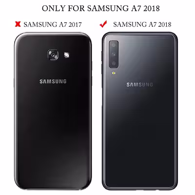 کاور مدل Clear TPU مناسب برای گوشی موبایل سامسونگ Galaxy A7 2018 / A750