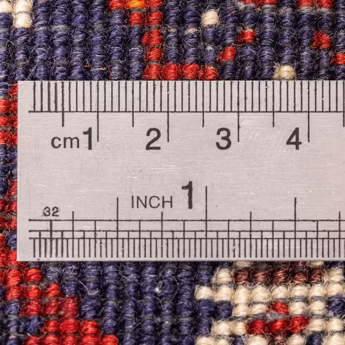 فرش دستبافت دو و نیم متری مدل نقشه بلوچ  کد 23.1294