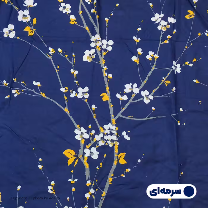 ملحفه آدنو مدل گلریز کد CH52 دونفره سایز 170x240 سانتی متر 