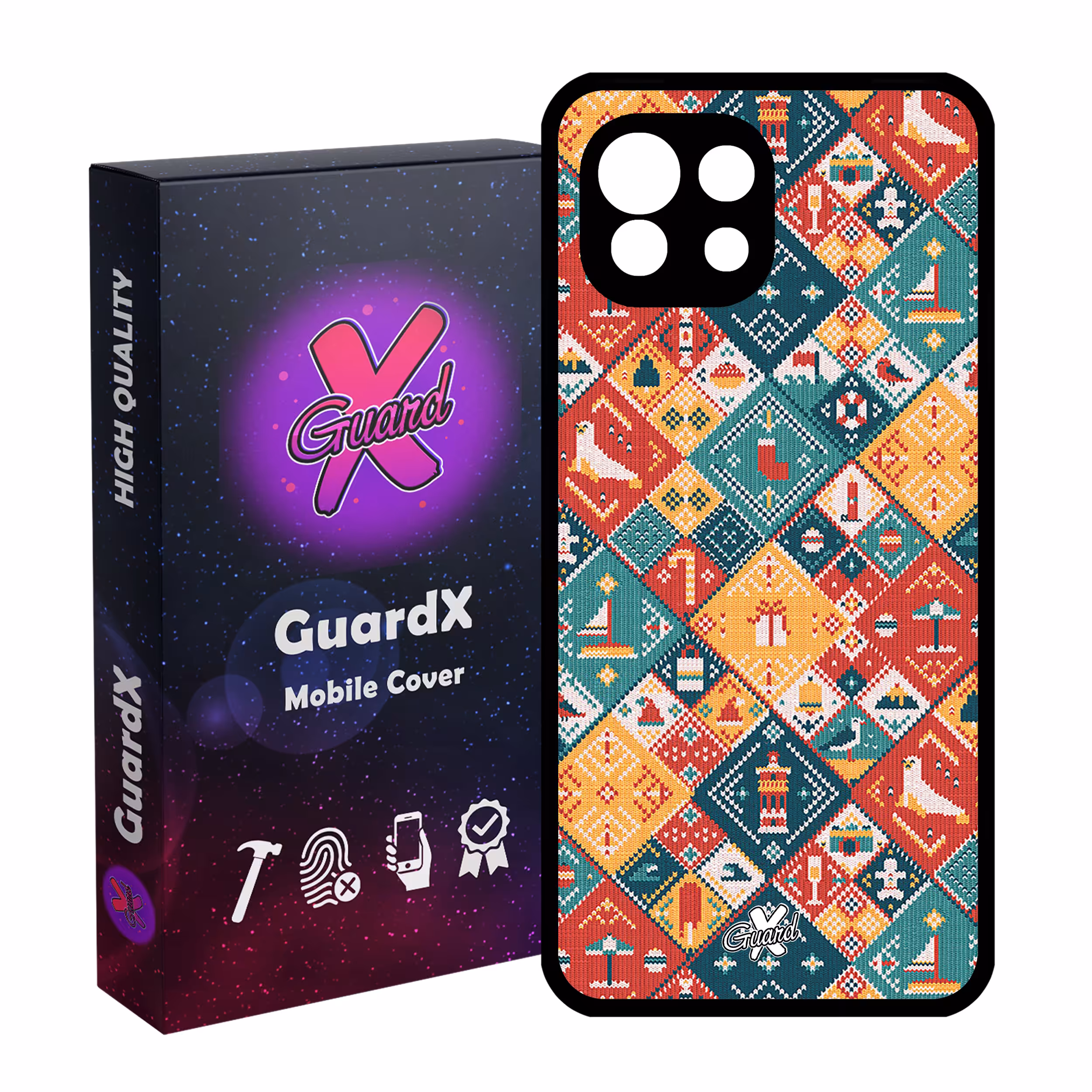 کاور گارد ایکس طرح Pattern مدل Glass10168 مناسب برای گوشی موبایل شیائومی Mi 11 Lite