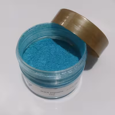 رنگ رزین اپوکسی بیزآرت مدل صدفی میکا حجم 100میلی لیتر