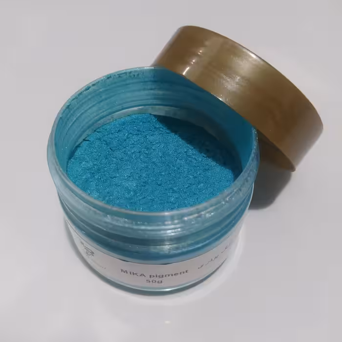 رنگ رزین اپوکسی بیزآرت مدل صدفی میکا حجم 100میلی لیتر