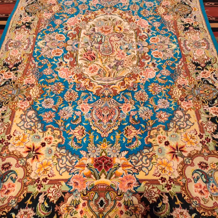 فرش دستبافت دو متری طرح سالاری تبریز کد SH 84