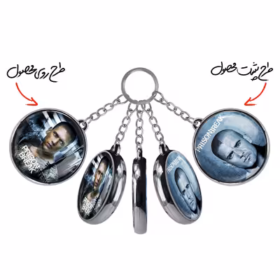 جاکلیدی خندالو طرح مایکل اسکافیلد سریال فرار از زندان مدل دوطرفه کد 1020910212