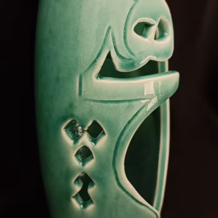 گلدان سرامیکی هیوا طرح هیچ کد 11049372