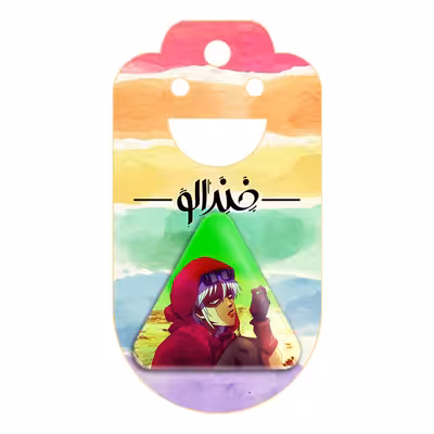 پیکسل خندالو طرح ماریا انیمه جوجو Jojo مدل مثلثی کد 11508