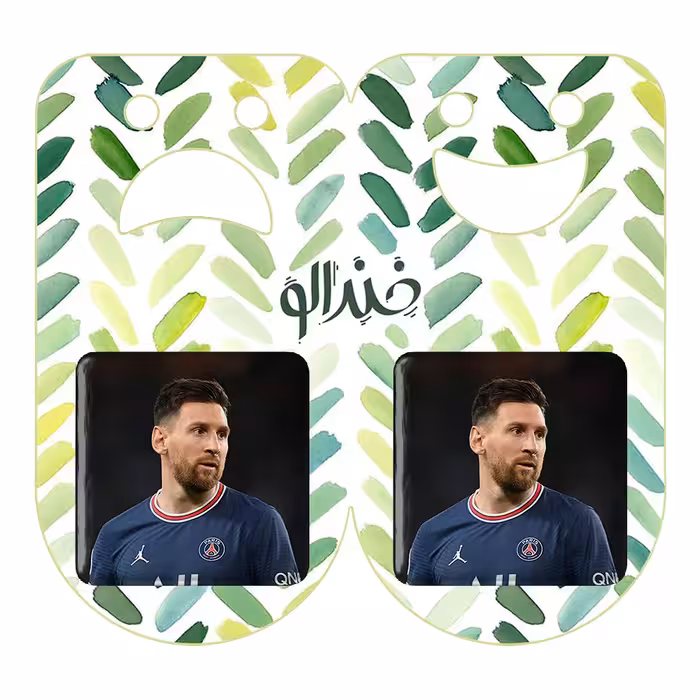 پیکسل خندالو مدل لیونل مسی کد 13960 به همراه مگنت