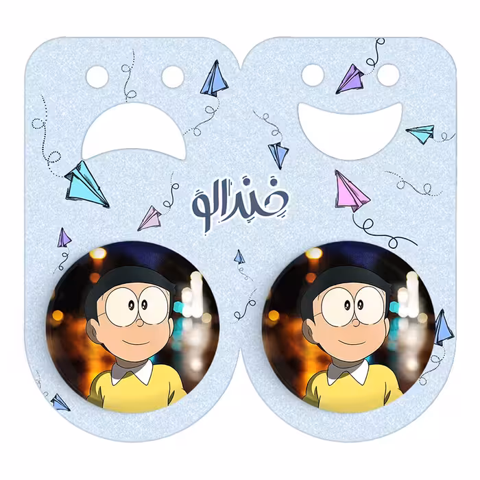 پیکسل خندالو مدل نوبیتا انیمه دورایمون کد 12772 به همراه مگنت