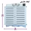 شلف دیواری خونه خاص مدل محافظ فیوز طرح خطی