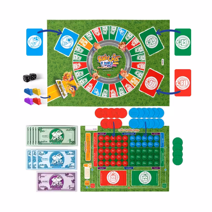 بازی مدل رومیزی کش فلو ریس کد 100