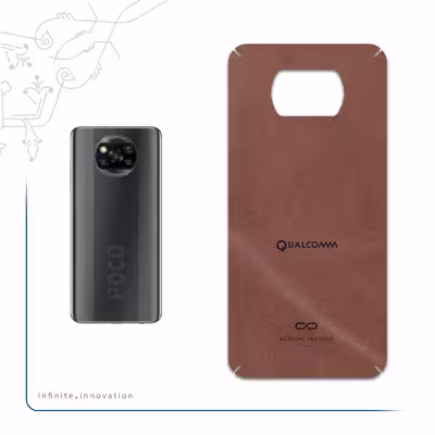 برچسب پوششی ماهوت مدل MNL-QLQM مناسب برای گوشی موبایل شیائومی Poco X3 NFC