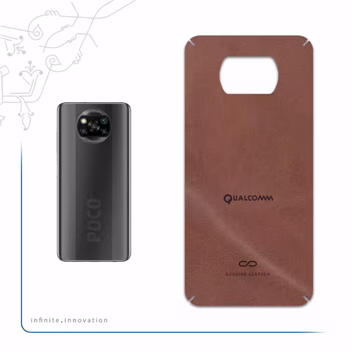 برچسب پوششی ماهوت مدل MNL-QLQM مناسب برای گوشی موبایل شیائومی Poco X3 NFC