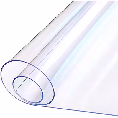 طلق رومیزی مدل کریستال ضخیم کد A100-T240 سایز 240×100 سانتی متر