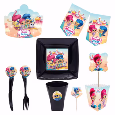  مجموعه 72 عددی تم تولد طرح شیمر و شاین