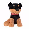 عروسک طرح سگ روتوایلر مدل Toy Factory کد SZ5/404 ارتفاع 35 سانتی‌متر