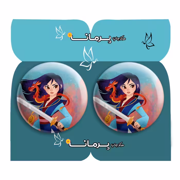 پیکسل پرمانه طرح مولان کد pm2n.33740 مجموعه 2 عددی