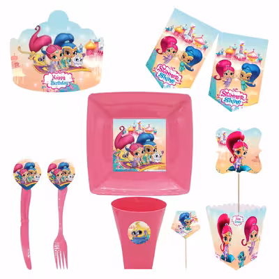  مجموعه 72 عددی تم تولد طرح شیمر و شاین