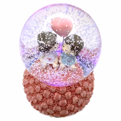 گوی موزیکال مدل پمپی Love طرح عشق کودکی کد PA4088