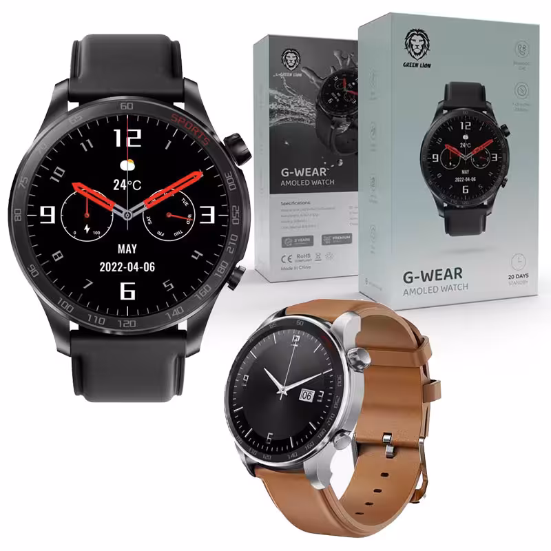 ساعت هوشمند گرین لاین مدل Green Lion G-wear با قابلیت مکالمه