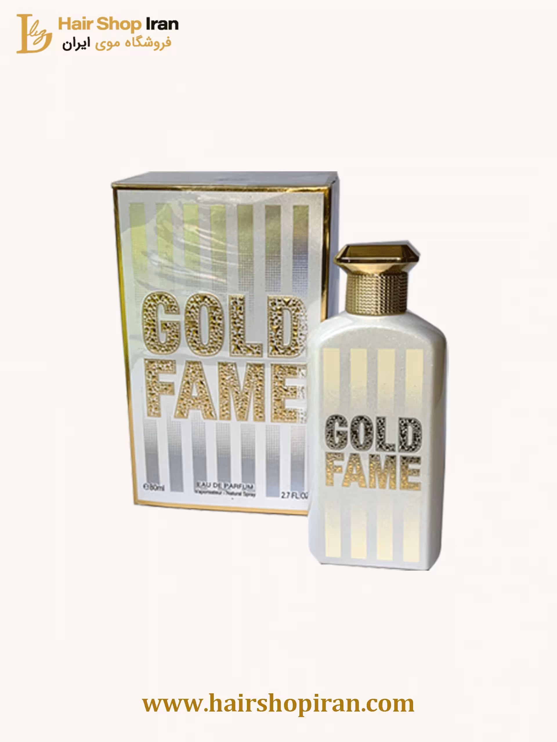 ادکلن گلد فیم زنانه فرگرانس ورد 80 میل gold fame