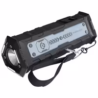پاوربانک 20000 میلی آمپر، با چراغ قوه، از برند پاورولوژی، مدل TorchPower PPBCHA91BK، ابزاری کاربردی برای شارژ و روشنایی.