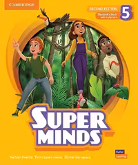 کتاب انگلیسی کودکان Super Minds 5 (2nd) SB WB DVD کتاب سوپر مایندز ویرایش دوم
