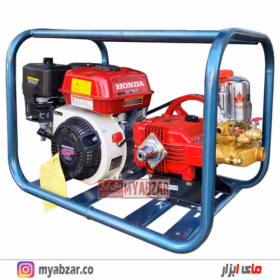 سمپاش زنبه ای هوندا GP160 ژاپن با پمپ 45 بار میتسوبیشی تایلند