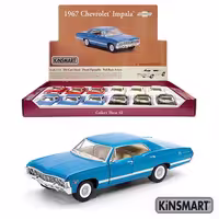 ماشین فلزی شورلت ایمپالا 1967 کینزمارت (Kinsmart)