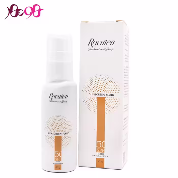 فلوئید ضد آفتاب راکوتن رنگ نچرال بژ (فاقد چربی SPF50)