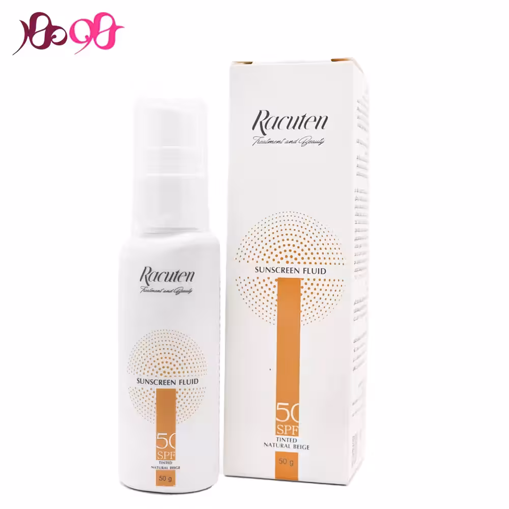 فلوئید ضد آفتاب راکوتن رنگ نچرال بژ (فاقد چربی SPF50)