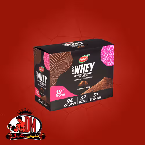 پودر پروتئین وی کاله 12 عدد ساشه 25 گرمی