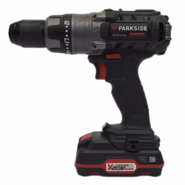 دریل براشلس شارژی چکشی پارکساید parkside PSBSAP 20li B2