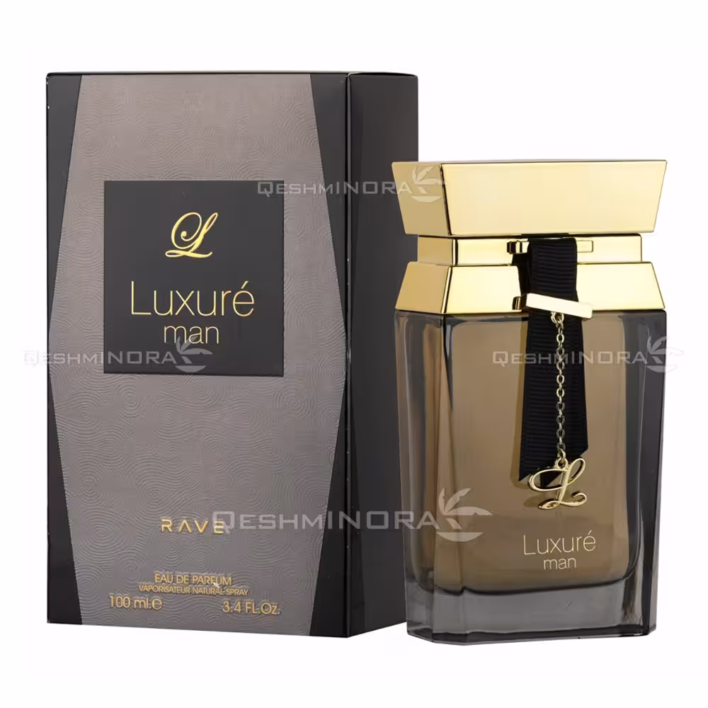 ادکلن لوکسر من ریو Luxure Man Rave - فروشگاه قشم اینورا