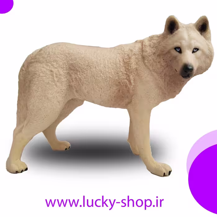 فیگور حیوانات مدل گرگ Wolf
